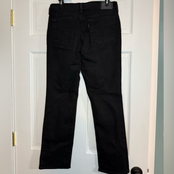 Levi’s 505 Straight Women’s Black Jeans - Picture 2 of 3